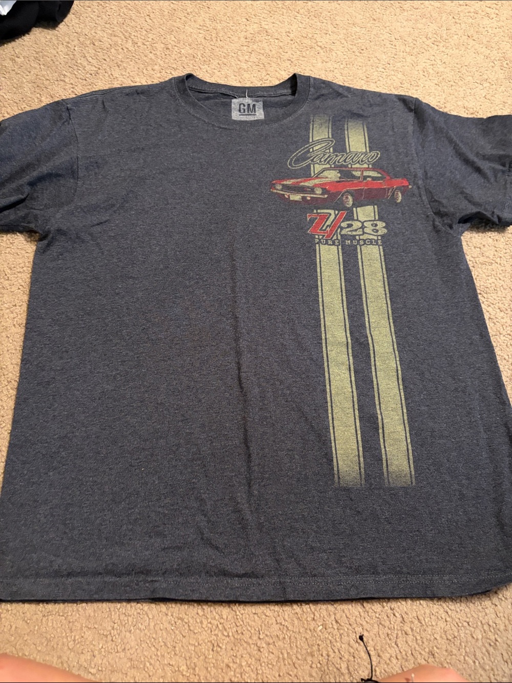 Camaro Graphic Tee - Men's Charcoal
